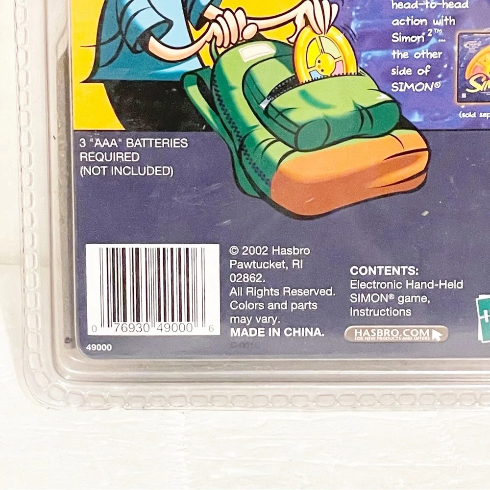 Simon Vintage Electronic Hand-Held The Original Brain Battle Game NEW‎ Sealed